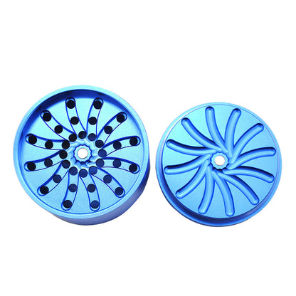 HoneyPuff Deluxe Grinder aus Aluminium mit Geschenkbox