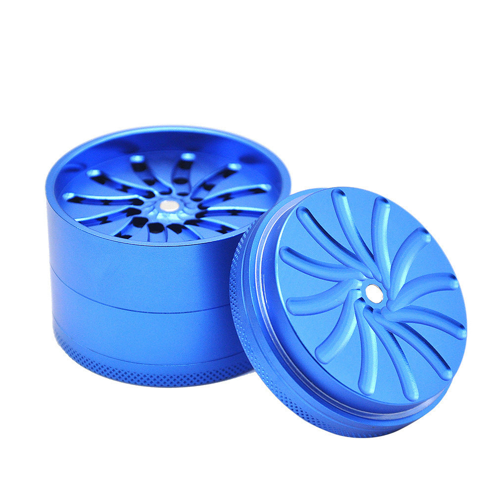HoneyPuff Deluxe Grinder aus Aluminium mit Geschenkbox