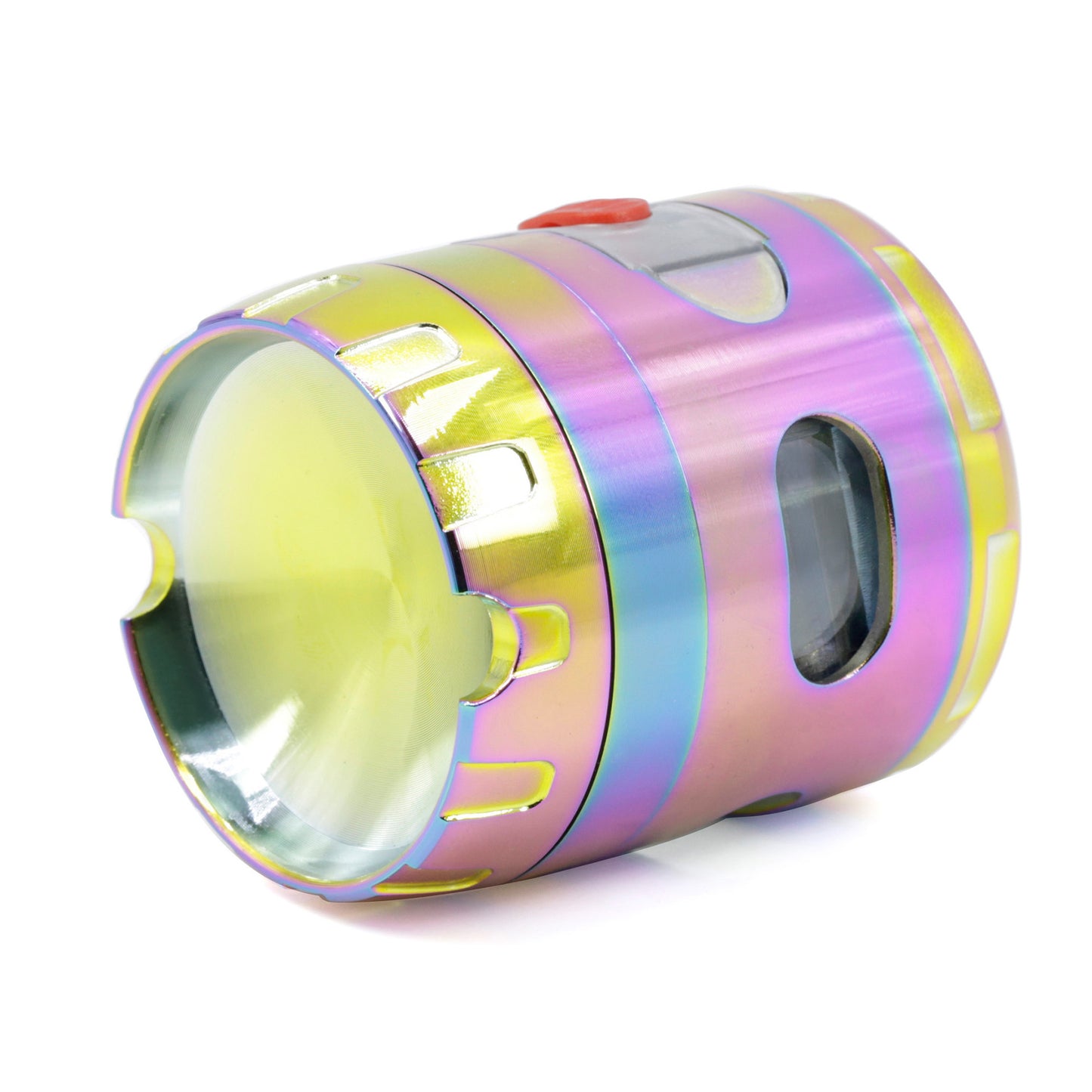 Regenbogen Grinder mit seitlichem Fach Hochwertige Zinklegerung (63 mm)